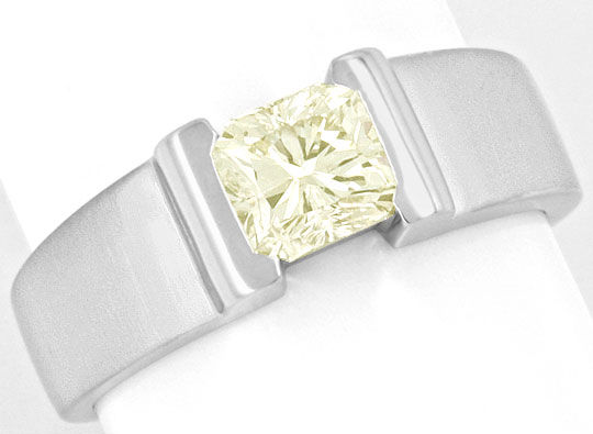 Foto 2 - Diamant-Ring 1,09ct Rectangular Princessschliff IGI 18K, R2926