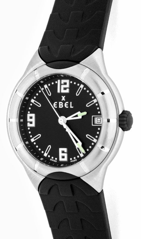 Foto 2 - Ebel E Type Senior Herren-Armbanduhr, Ungetragen Topuhr, U1481
